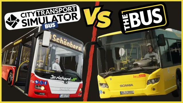 City Transport Simulator 2026 vs The Bus: Simulation Comparison